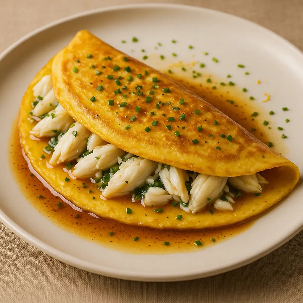 Honest Crab Omelette